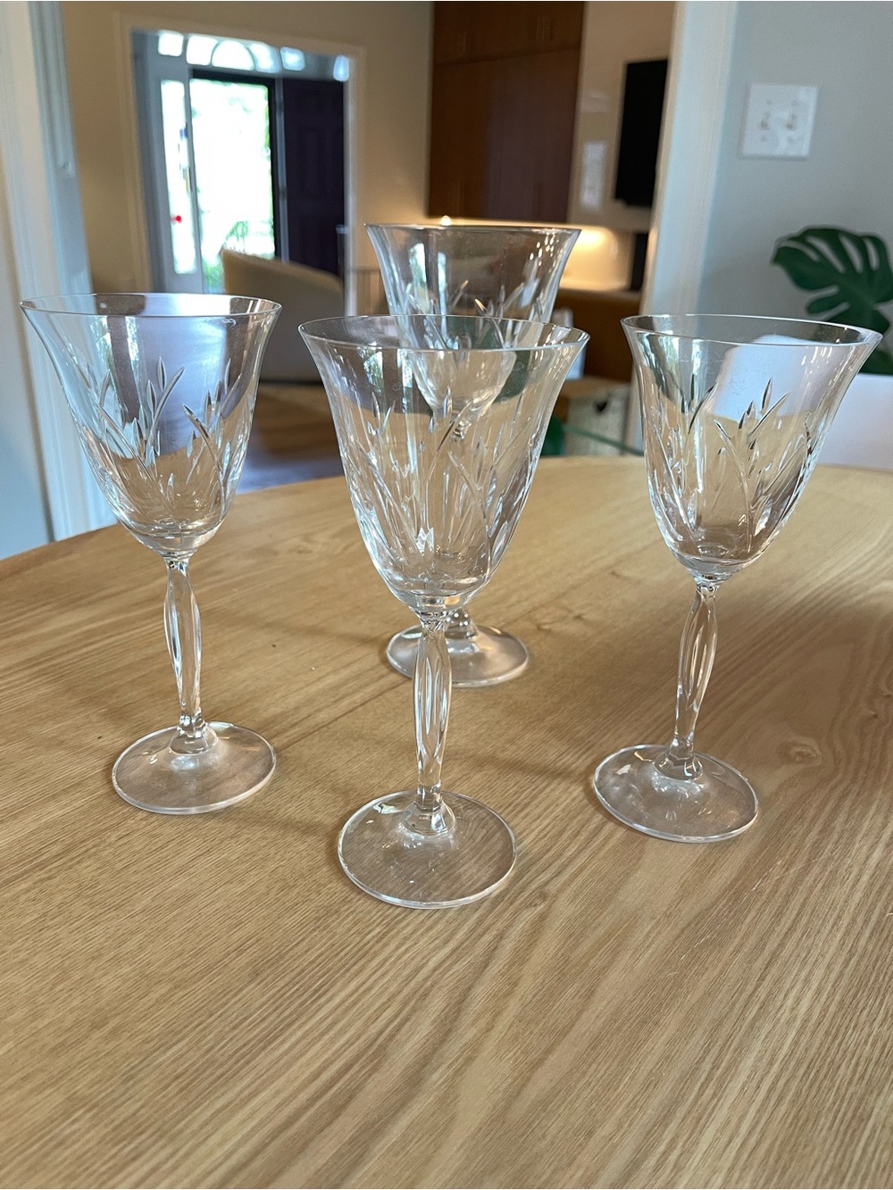 Dune Grass by Mikasa Crystal 4 pc Set